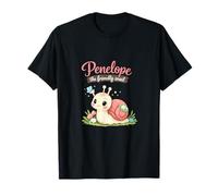 Penelope The Friendly Snail Cottagecore Slug Life T-Shirt