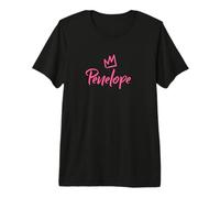 Penelope the Queen/Pink Crown for Women Called Penelope Premium T-Shirt