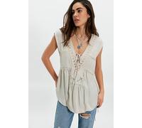 Penelope Tunic at Free People in Tea, Size: Medium - female