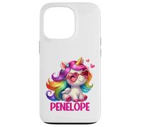 Penelope Unicorn Name Personalized Design Case for iPhone 13 Pro