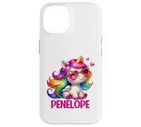 Penelope Unicorn Name Personalized Design Case for iPhone 14