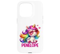 Penelope Unicorn Name Personalized Design Case for iPhone 15 Pro