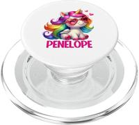 Penelope Unicorn Name Personalized Design PopSockets PopGrip for MagSafe