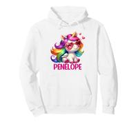 Penelope Unicorn Name Personalized Design Pullover Hoodie