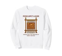 Penelope's Loom Greek Mythology Feminist Weaving Sweatshirt