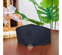 penepico Montessori Blindfold - Soft Deep Black Cotton, Velcro Closure, Kid-Safe, Machine Washable, 25.6"x5.1", Sensory Training for Stereognostic Games, Concentration, Classroom Homeschool