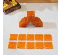 penepico Premium Montessori Golden Bead Squares - 45 Acrylic Hundred Squares with Copper Wire, Math Manipulative for Decimal System, Place Value & Multiplication, Homeschool Classroom Ages 4-9