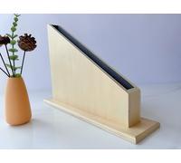 penepico Premium Montessori Stand for Long Red & Number Rods | 18.1" Solid Wood Storage Organizer | Classroom & Homeschool Display | Sensory Math Teaching Aid | Teacher Resources