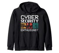 Penetration Tester Cyber Security Enthusiast Zip Hoodie