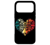 Penetration Tester Cyber Security Heart Hacker Case for iPhone 17 Pro Max