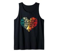 Penetration Tester Cyber Security Heart Hacker Tank Top