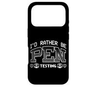 Penetration Tester Cyber Security Id Rather Be Pen Testing Case for iPhone 17 Pro