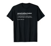 Penetration Tester Dictionary Definition Ethical Hacker Value Graphic T-Shirt