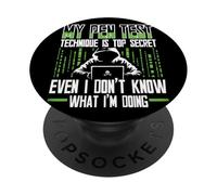 Penetration Tester, Ethical Hacking For A Pen Tester PopSockets Adhesive PopGrip