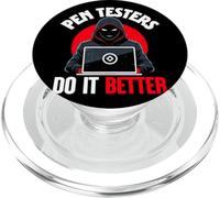 Penetration Tester, Ethical Hacking For A Pen Tester PopSockets PopGrip for MagSafe