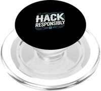 Penetration Testing "HACK RESPONSIBLY" Cyber Security PopSockets PopGrip for MagSafe
