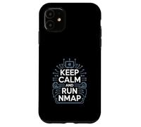 Penetration Testing "KEEP CALM AND RUN NMAP" Hacker Culture Case for iPhone 11