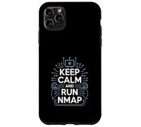 Penetration Testing "KEEP CALM AND RUN NMAP" Hacker Culture Case for iPhone 11 Pro Max