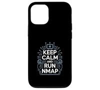 Penetration Testing "KEEP CALM AND RUN NMAP" Hacker Culture Case for iPhone 12/12 Pro