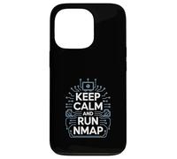 Penetration Testing "KEEP CALM AND RUN NMAP" Hacker Culture Case for iPhone 13 Pro