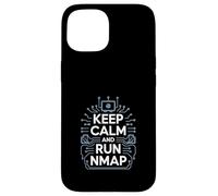 Penetration Testing "KEEP CALM AND RUN NMAP" Hacker Culture Case for iPhone 15