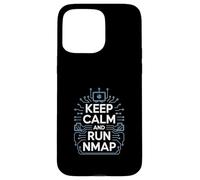 Penetration Testing "KEEP CALM AND RUN NMAP" Hacker Culture Case for iPhone 15 Pro Max