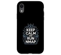 Penetration Testing "KEEP CALM AND RUN NMAP" Hacker Culture Case for iPhone XR