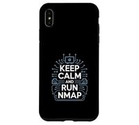 Penetration Testing "KEEP CALM AND RUN NMAP" Hacker Culture Case for iPhone XS Max