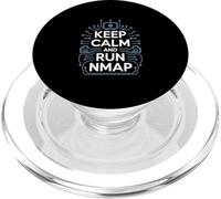 Penetration Testing "KEEP CALM AND RUN NMAP" Hacker Culture PopSockets PopGrip for MagSafe