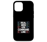 Penetration Testing "REAL MEN USE COMMAND LINE" Humor Case for iPhone 12/12 Pro