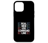 Penetration Testing "REAL MEN USE COMMAND LINE" Humor Case for iPhone 12 mini