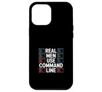 Penetration Testing "REAL MEN USE COMMAND LINE" Humor Case for iPhone 12 Pro Max