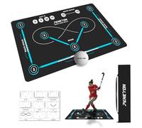 peneyon (59 * 35.4IN) Hockey Training Mat | Indoor/Outdoor Field Hockey Equipment for All Ages,Anti-Slip and Quiet Surface,The for Hockey Training Enthusiasts