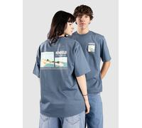 Penfield Block Landscape Graphic T-Shirt blue fusion L