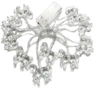 Penfly 1.65M 10LEDs Decorative Horse Shape Light Romatic Fairy Night Mood Light for Home Indoor Kids Bedroom Party Festival Wedding(Red)