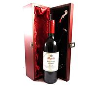 Penfolds Bin 28 Kalimna Shiraz 1998 South Australia (Red wine) vintage wine in a silk lined wooden box with four wine accessories, 1 x 750ml
