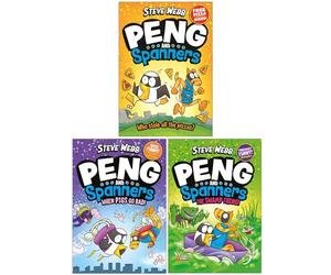 Peng and Spanners Series 3 Books Collection Set By Steve Webb (Peng and Spanners, When Pigs Go Bad! & The Swamp Thing!)