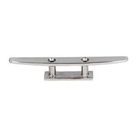 Pengcadent 10in Flat Top Cleat, Stainless Steel 316 Marine Deck Rope Cleat, Polished Boat Dock Cleat with 2 Mounting Holes, Cleats for Boats Kayaks Yachts Docks