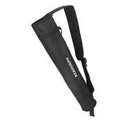 PengGengA Adults Archery Arrow Quivers Adjustable Large Capacity Back Hip Quiver Arrow Holder Shoulder Belt Bag (Black, 49.5 * 8 * 8cm)
