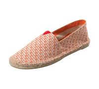 PengGengA Men's Espadrilles Classic Casual Canvas Slip on Flat Shoes Ladies Espadrilles Sandals Comfortable Summer Loafer Flat Shoes