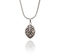 PengJin Leaf Shape Y-Shaped Necklace for Women, Silver-Plated Snake Chain, Best Wedding, Prom, Birthday Gift for Girls