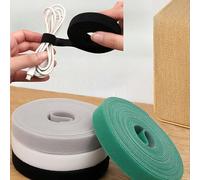 PengLAI Reusable Velcro Cable Ties & Plant Ties - 4 Colour Hook and Loop Tape for Cable Management, Organiser, Garden Wire & Twist Ties | Strong Adhesive Strap