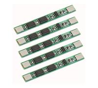 PENGLIN 5PCS 1S 3.7V 4A 18650 Battery Charging Protection Board PCB BMS Protection Board for Li-ion Lithium Battery Cell