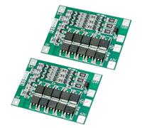 PENGLIN Pack of 2 3S 11.1V 12.6V 40A with Balance 18650 Li-ion Lithium Battery Protective Board, PCB BMS Charge Protection Circuit Balance Charging Module for Drill Motor Battery