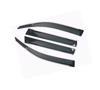 PENGNAQP Compatible With Civic FE 11th Gen Sedan 2022 2023 2024 2025 Car Window Visor Shelter Rain Eyebrow Vent Awning Smoke Deflector Guard Sun and rain shield