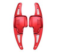PENGNAQP Paddle Covers Compatible with Focus 2015-2017 The Steering Wheel Shift Paddle Shifter Car(Red)