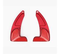 PENGNAQP Paddle Covers Compatible with Jeep for Cherokee KL Car Steering Wheel Paddle Shifter Extension Gear Replace Shift Paddles Shifters Aluminum(Red)