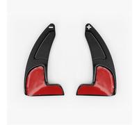 PENGNAQP Paddle Covers Compatible with Jeep for Cherokee KL Car Steering Wheel Paddle Shifter Extension Gear Replace Shift Paddles Shifters Aluminum(Black)