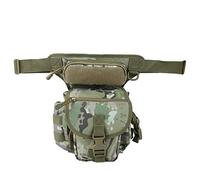 PENGQIANJU Reporter Pouch Drop Leg Bag Water Prevent Multifunction Photography Bag ACU Khaki Desert Digital CP Black Sports Camera Bag (CP (spot) One Size)