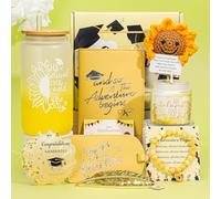 pengtai Graduation Gifts for Her 2025,She Believed She Could So She Did,Congratulation College High School Glass Cup Candle Graduation Box